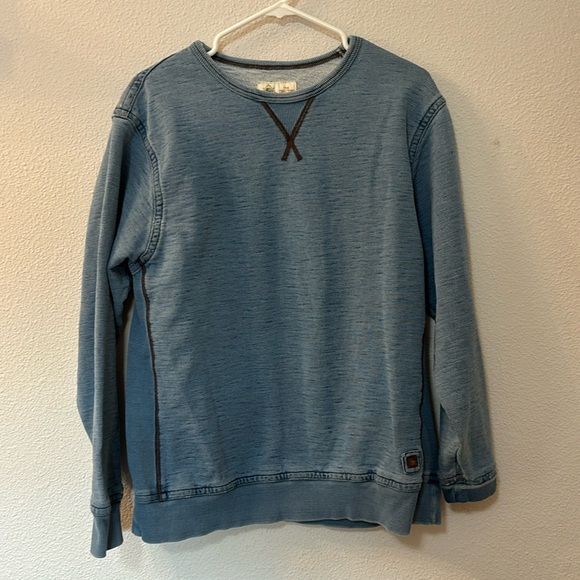 The Territory Ahead faux denim sweatshirt size medium - Picture 1 of 6